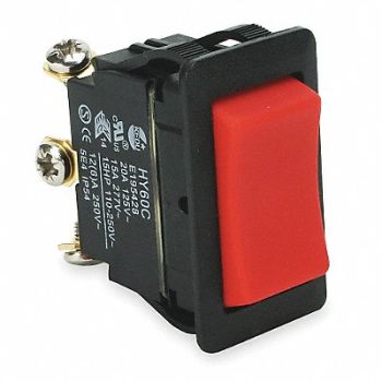 POWER FIRST Rocker Switch SPDT 3 Connections, 2LND1