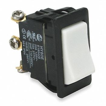 POWER FIRST Rocker Switch SPDT 3 Connections, 2LNE6