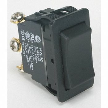 POWER FIRST Rocker Switch SPDT 3 Connections, 2LND5