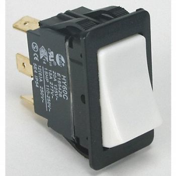 POWER FIRST Rocker Switch SPDT 3 Connections, 2LNE7