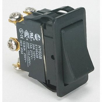 POWER FIRST Rocker Switch DPDT 6 Connections, 2LNF9