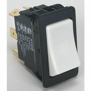 POWER FIRST Rocker Switch DPDT 6 Connections, 2LNJ5