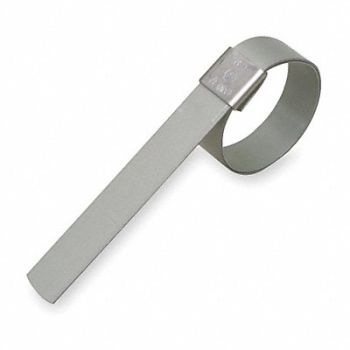 BAND-IT Band Clamp 5/8 W 1 1/4 Max OD PK10, 2LPD4