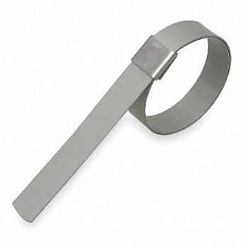 BAND-IT Band Clamp 5/8 W 1 3/4 Max OD PK10, 2LPD6