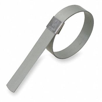 BAND-IT Band Clamp 5/8 W 2 1/4 Max OD PK10, 2LPD8