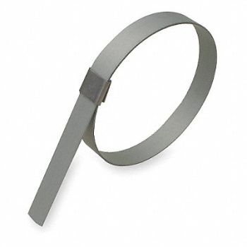 BAND-IT Band Clamp 5/8 W 3 3/4 Max OD PK10, 2LPF2