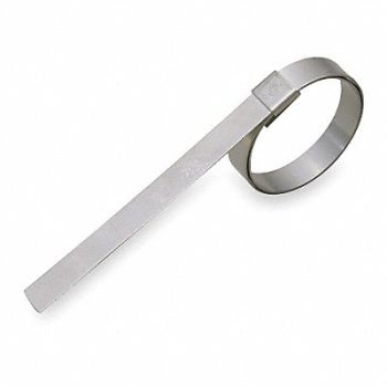 BAND-IT Band Clamp 3/8 W 1 1/8 Max OD PK10, 2LPG6