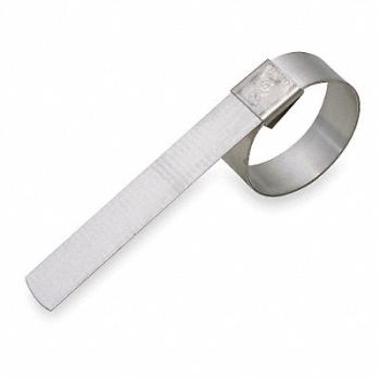 BAND-IT Band Clamp 5/8 W 1 1/2 Max OD PK10, 2LPF8