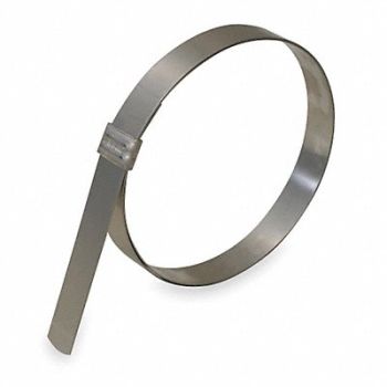 BAND-IT Band Clamp 3/4 W Lip-Lock 4 3/4 OD PK16, 2LPH6