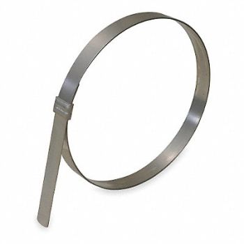 BAND-IT Band Clamp 3/4 W Lip-Lock 6 3/4 OD PK16, 2LPH8