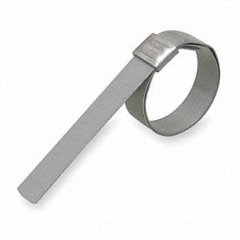 BAND-IT Band Clamp 5/8 W Lip-Lock 1 1/2 OD PK24, 2LPJ2