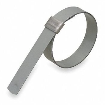BAND-IT Band Clamp 3/4 W Lip-Lock 2 1/2 OD PK24, 2LPJ4