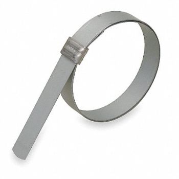 BAND-IT Band Clamp 3/4 W Lip-Lock 3 1/4 OD PK24, 2LPJ5