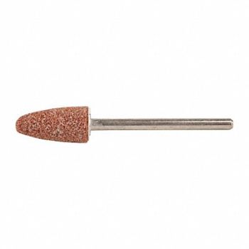 NORTON Vitrified Mounted Point 3/8 x3/4in 60G, 2LRK2