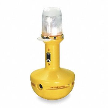 WOBBLE LIGHT Temp Job Site Light Corded 40000lm MH, 2LTE9