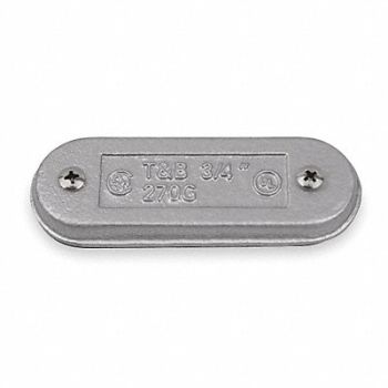 THOMAS BETTS Conduit Access Cover Steel, 2LUU9