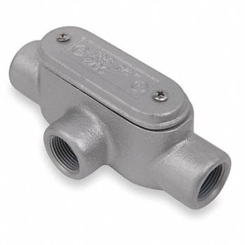 THOMAS BETTS Conduit Outlet Body Iron Trd Sz 1in, 2LUV6