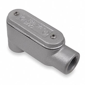 THOMAS BETTS Conduit Outlet Body Iron Trd Sz 3/4in, 2LUV4