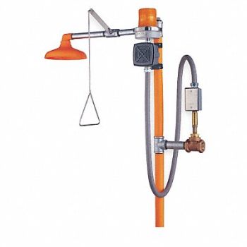 GUARDIAN EQUIPMENT Emergency Station Alarm Amber Beacon, 2LVD4