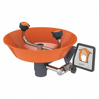 GUARDIAN EQUIPMENT Eyewash Station Wall Mnt Plastic 15-5/8W, 2LVH5