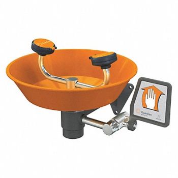 GUARDIAN EQUIPMENT Eyewash Station Wall Mnt Plastic 15-1/2W, 2LVJ3