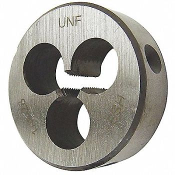 WESTWARD Rd Solid Die CS #12-24 1 In OD, 2LVX8