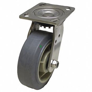 GRAINGER APPROVED Standard Plate Caster Swivel 300 lb., 2LY18