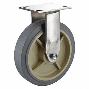 GRAINGER APPROVED Standard Plate Caster Rigid 500 lb., 2LY24