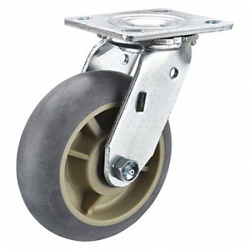 GRAINGER APPROVED Standard Plate Caster Swivel 500 lb., 1NWH1