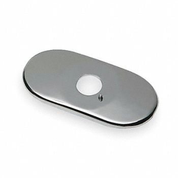 CHICAGO FAUCETS Trim/Cover Plate Chrme 6-1/2 L 2-3/4 W, 2LYH5