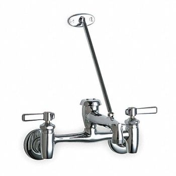 Straight Chrome Chicago Faucets 12.0gpm, 2LYP8