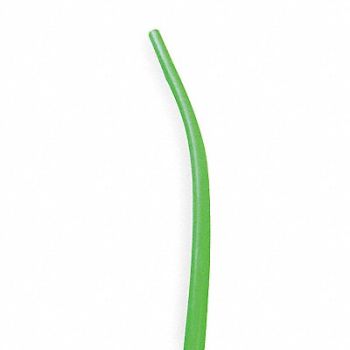 GRAINGER APPROVED Tubing 12mm OD 100 Ft L Green, 2LZJ8