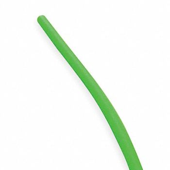 GRAINGER APPROVED Tubing 1/2 In OD 500 Ft L Green, 2LZL3