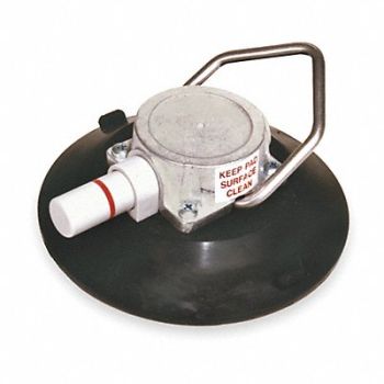 WOOD S POWR-GRIP Suction Cup Mount 6 In Dia Tie-Down, 2MDF2