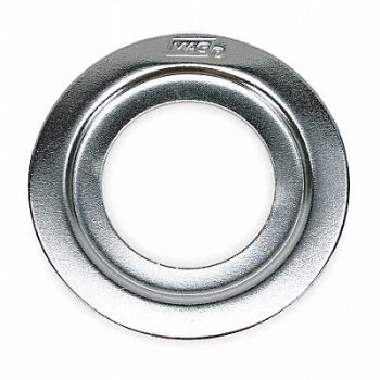 GRAINGER APPROVED Cover Plate O.D. 2-3/4 in Chrome PK2, 2MDJ6