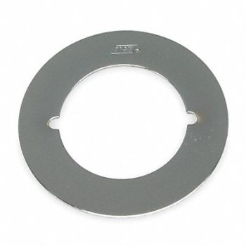 GRAINGER APPROVED Cover Plate O.D.3-1/2 in Chrome PK2, 2MDJ8