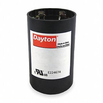 DAYTON Motor Start Capacitor 72-88 MFD Round, 6FLW8