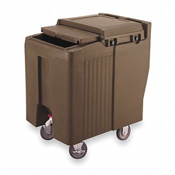 CAMBRO Ice Caddie Cap 175 Lbs 2 Fixed 2 Swivel, 2MGG3