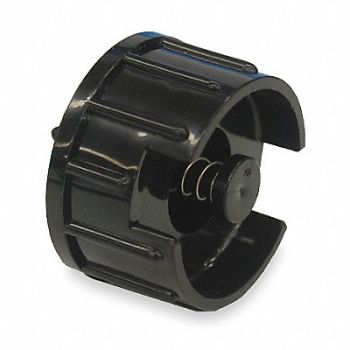 ESSICK AIR PRODUCTS Blk BTL Cap For 400 600 H12 Series, 2MWG8