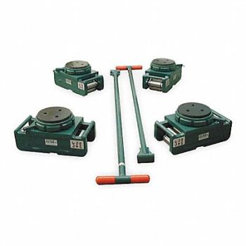 HILMAN ROLLERS Equipment Roller Kit 240 000 lb Swivel, 2MWK3