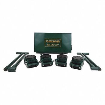 HILMAN ROLLERS Equipment Roller Kit 24 000 lb Swivel, 2MWK7