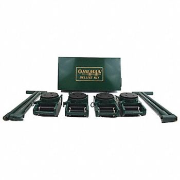 HILMAN ROLLERS Equipment Roller Kit 48 000 lb Swivel, 2MWK8