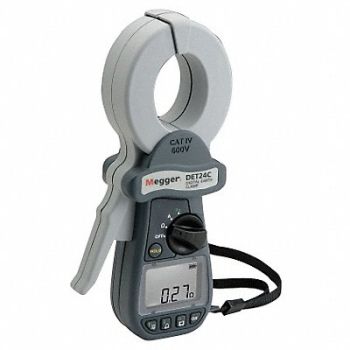MEGGER Clamp On Earth Resistance Tester LCD, 6MRN4