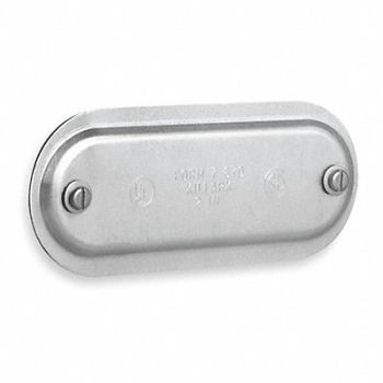 HUBBELL KILLARK Conduit Access Cover Steel, 2MY61