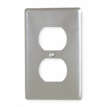 HUBBELL KILLARK Weatherproof Cover Vertical Aluminum, 2MY62
