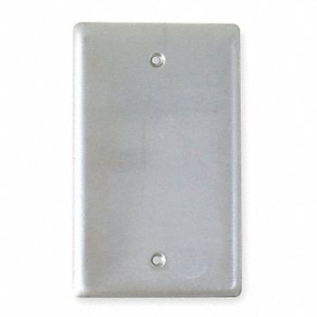 HUBBELL KILLARK Weatherproof Cover Vertical Aluminum, 2MY63