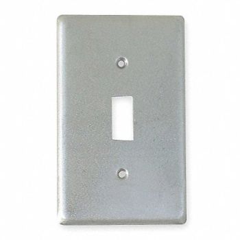 HUBBELL KILLARK Weatherproof Cover Vertical Aluminum, 2MY64