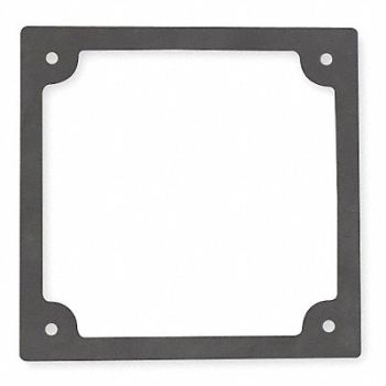 HUBBELL KILLARK Gasket Neoprene Silver 2-Gang, 2MY68