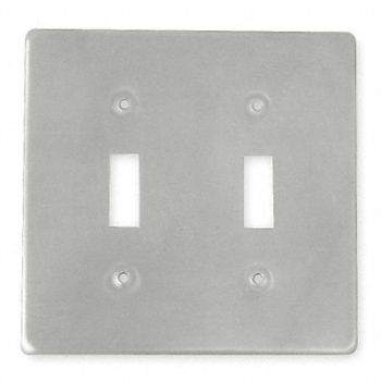 HUBBELL KILLARK Weatherproof Cover Vertical Aluminum, 2MY69