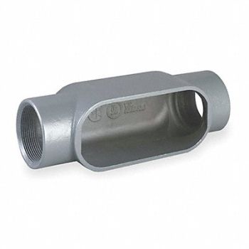 HUBBELL KILLARK Conduit Outlet Body Iron Trd Sz 2in, 2MY81